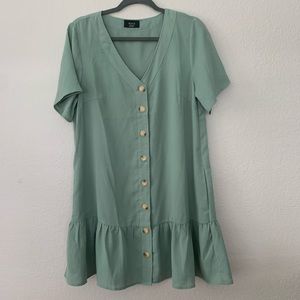 Vici button down dress